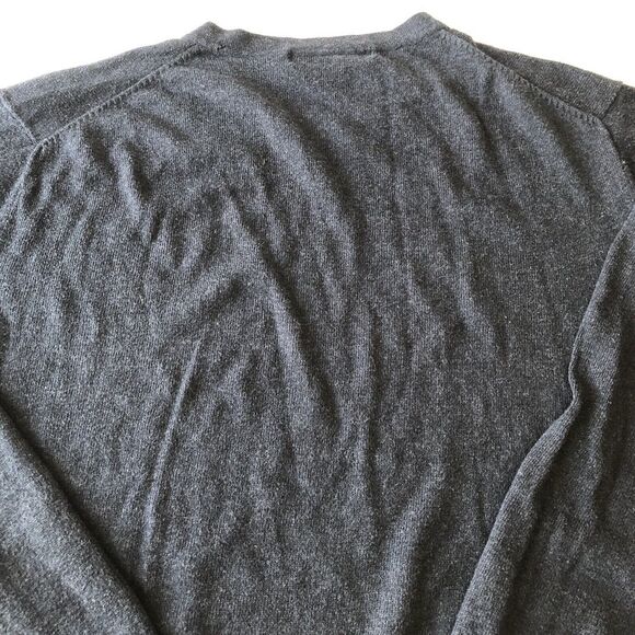 Sebastian Cooper Men’s Cotton Cashmere Blend V-Neck Pullover Sweater Size Large - Picture 10 of 11